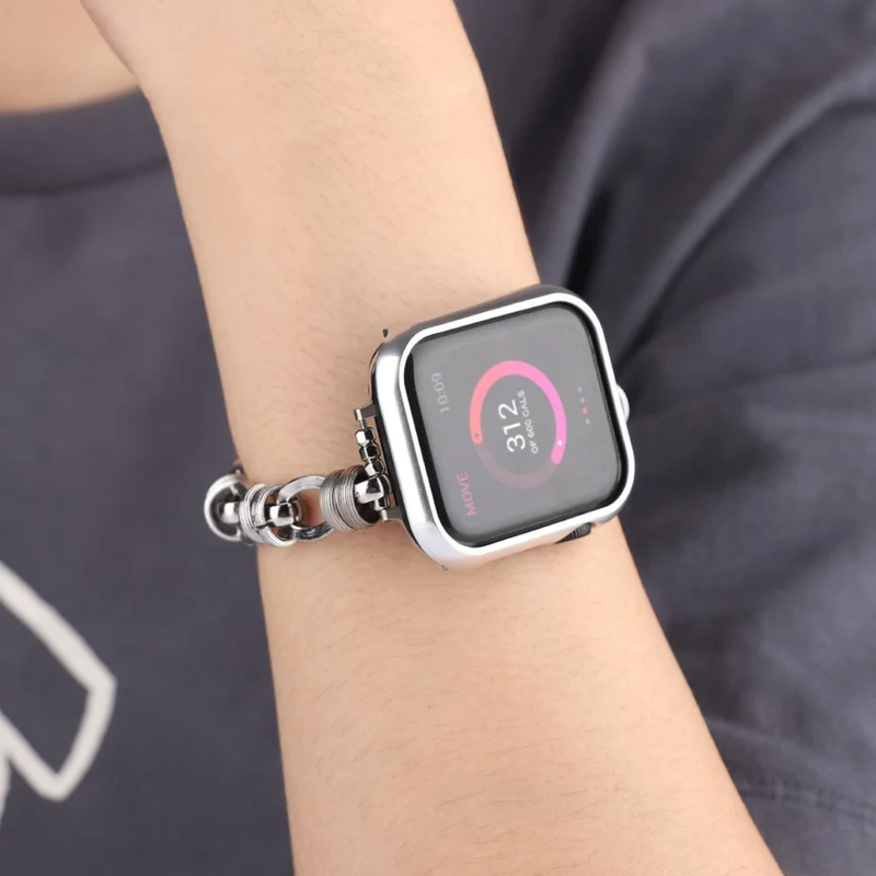Auffallend nett Apple Watch Series 7 45mm Metall armband