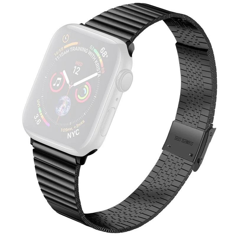 Sehr bequem Apple Watch Series 7 45mm Metall armband