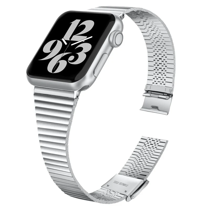 Sehr bequem Apple Watch Series 7 45mm Metall armband