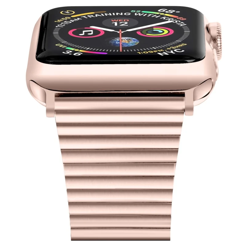 Sehr bequem Apple Watch Series 7 45mm Metall armband