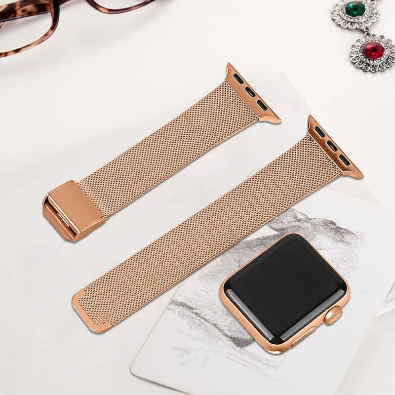 Cool Apple Watch Series 7 45mm Metall armband