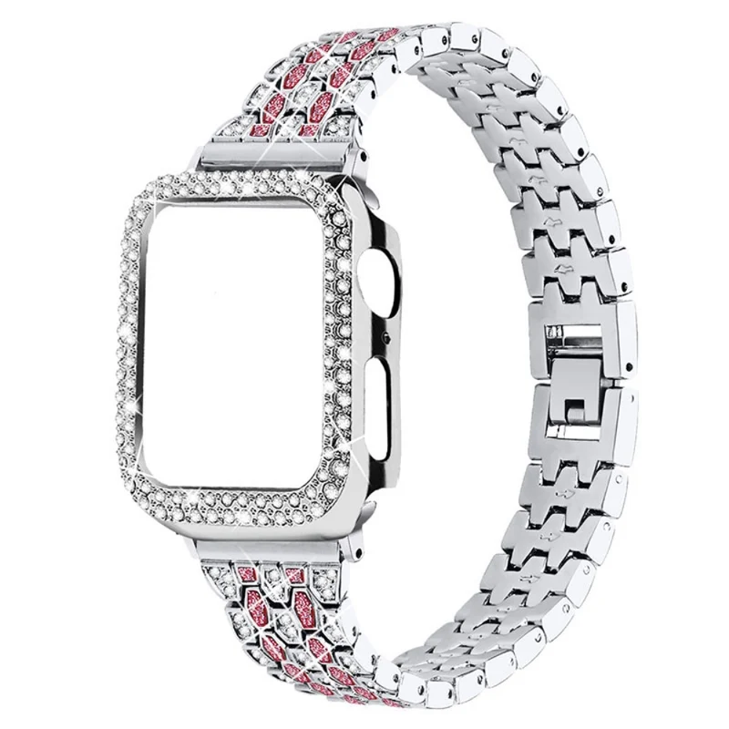 Stark Apple Watch Series 7 41mm Metall und Strass armband