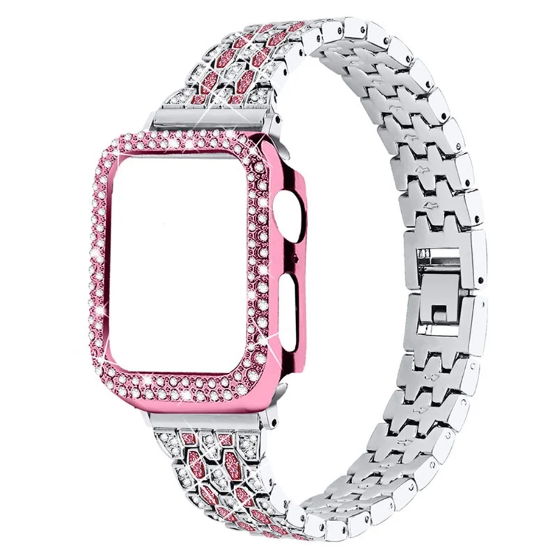 Stark Apple Watch Series 7 41mm Metall und Strass armband