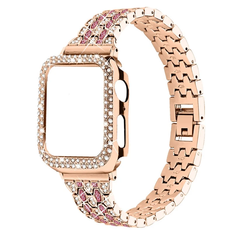 Stark Apple Watch Series 7 41mm Metall und Strass armband