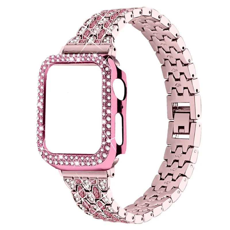 Stark Apple Watch Series 7 41mm Metall und Strass armband