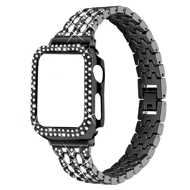 Stark Apple Watch Series 7 41mm Metall und Strass armband