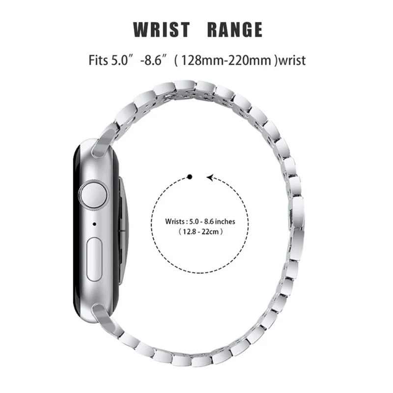 Stark Apple Watch Series 7 41mm Metall und Strass armband