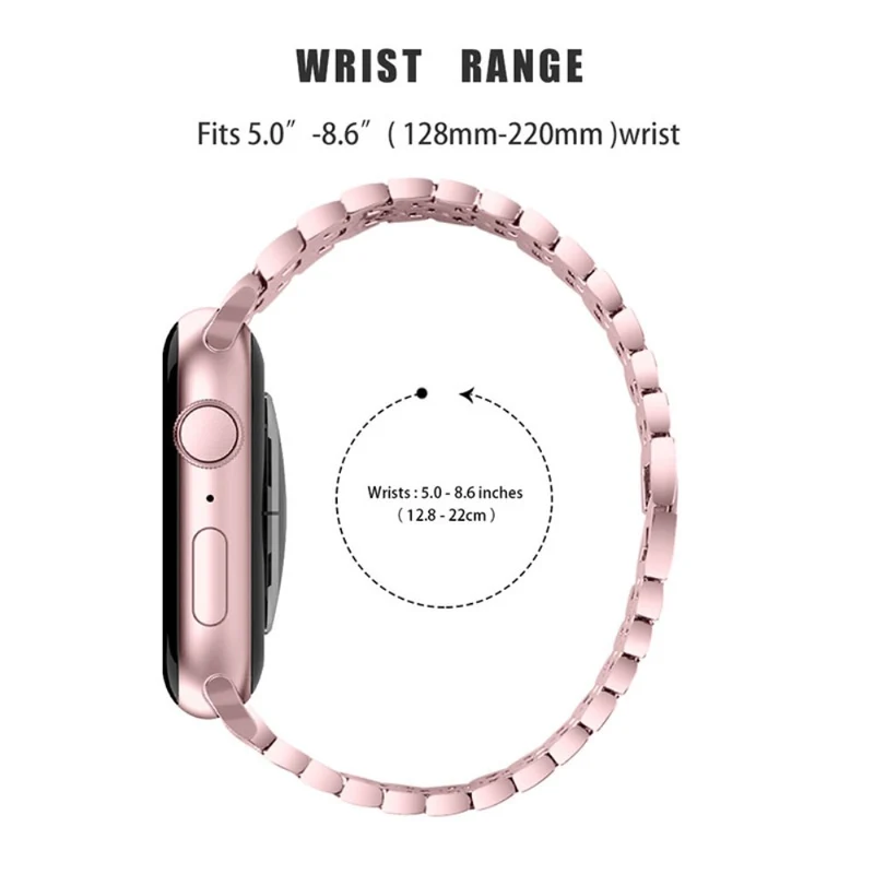Stark Apple Watch Series 7 41mm Metall und Strass armband