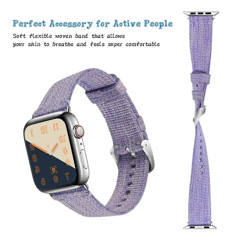 Super süß Apple Watch Series 7 41mm Textil / Nylon armband