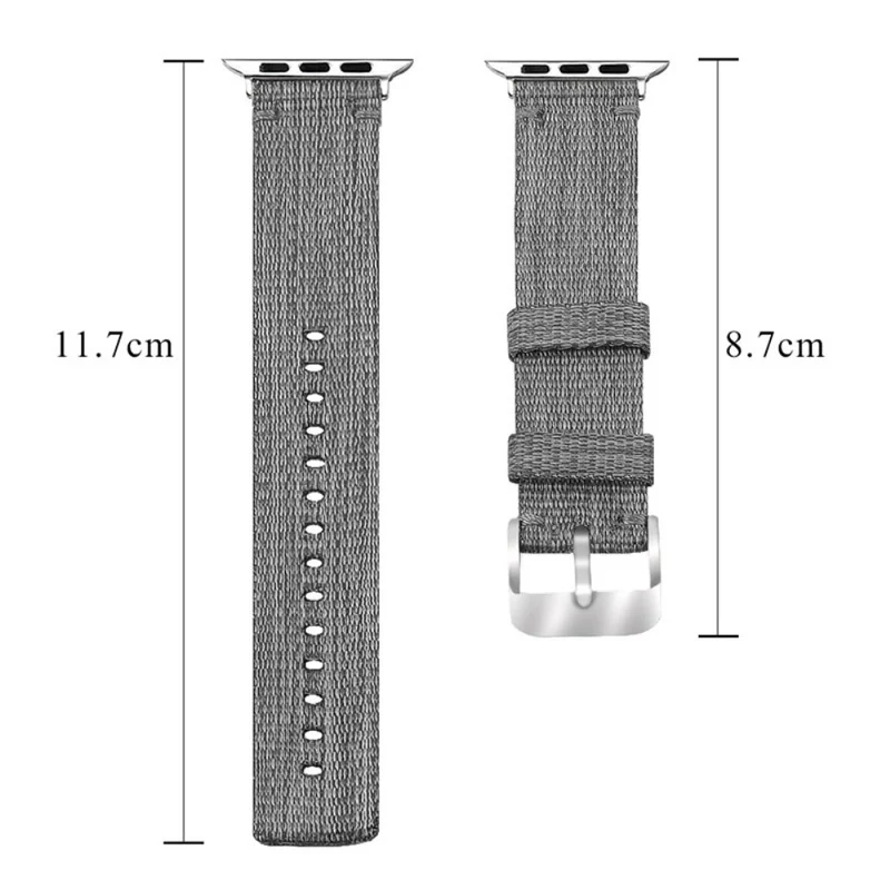 Super süß Apple Watch Series 7 41mm Textil / Nylon armband
