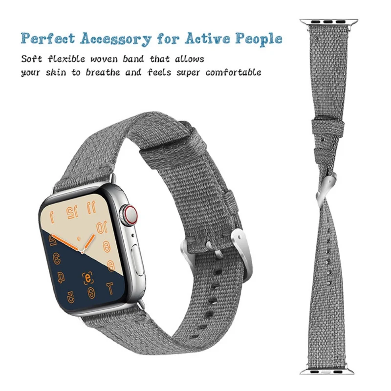 Super süß Apple Watch Series 7 41mm Textil / Nylon armband