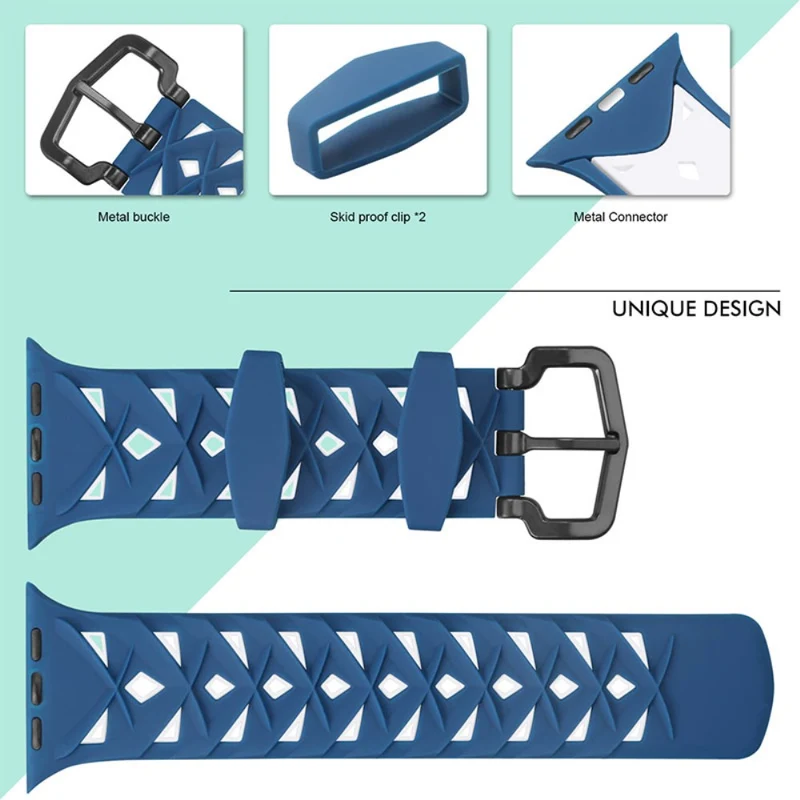 Megastark Apple Watch Series 7 41mm Silikon / TPU armband