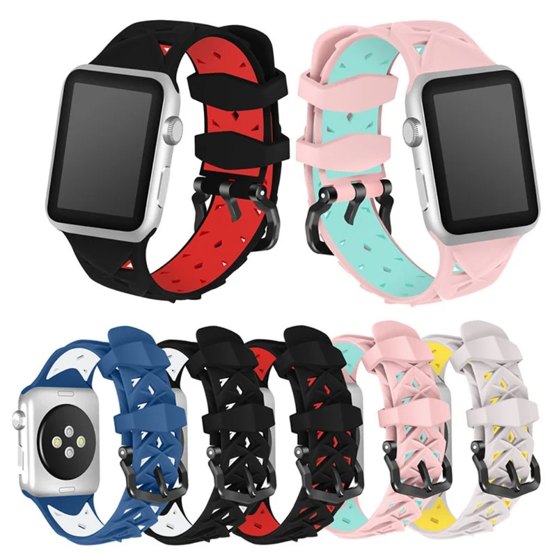 Megastark Apple Watch Series 7 41mm Silikon / TPU armband