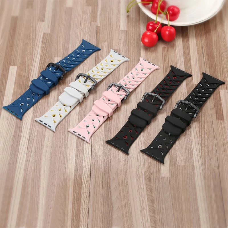 Megastark Apple Watch Series 7 41mm Silikon / TPU armband