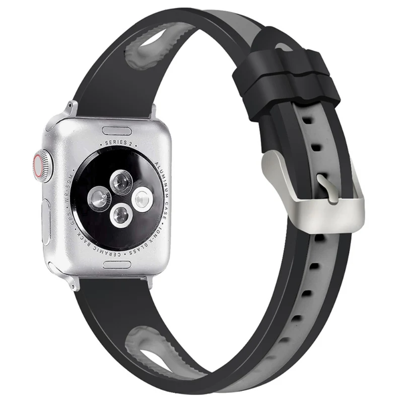 Stilvoll Apple Watch Series 7 41mm Silikon / TPU armband