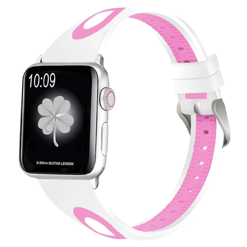 Stilvoll Apple Watch Series 7 41mm Silikon / TPU armband