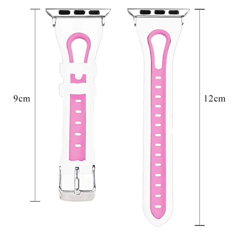 Stilvoll Apple Watch Series 7 41mm Silikon / TPU armband
