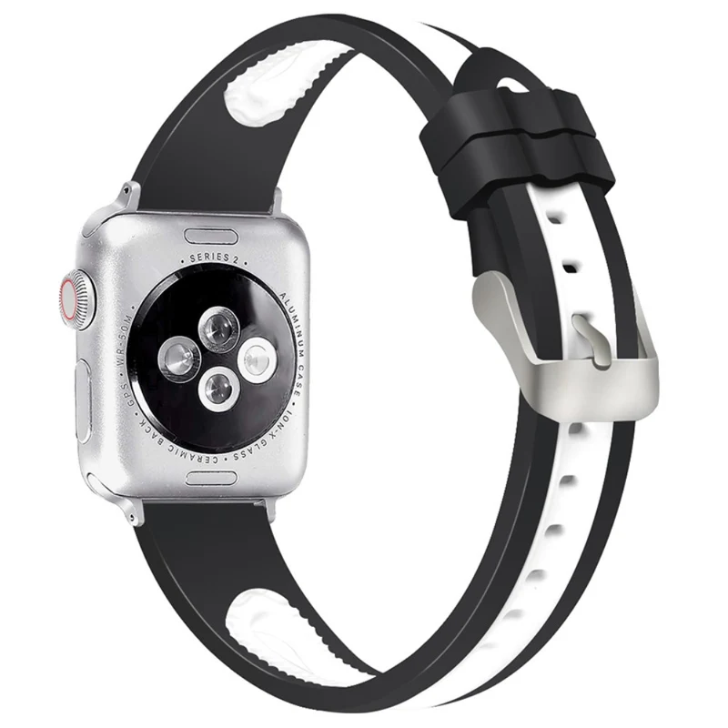 Stilvoll Apple Watch Series 7 41mm Silikon / TPU armband