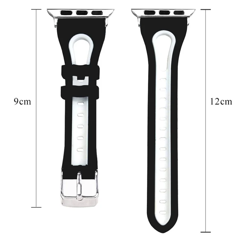 Stilvoll Apple Watch Series 7 41mm Silikon / TPU armband