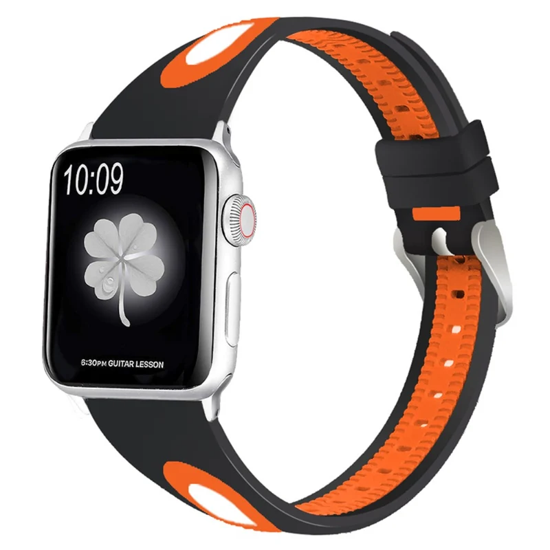 Stilvoll Apple Watch Series 7 41mm Silikon / TPU armband