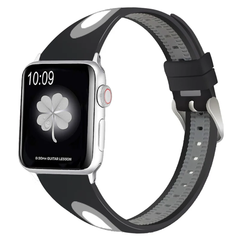 Stilvoll Apple Watch Series 7 41mm Silikon / TPU armband