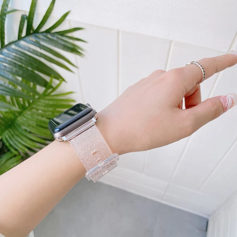 Haltbar Apple Watch Series 7 41mm Silikon / TPU armband