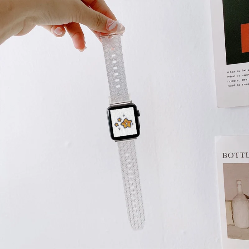 Haltbar Apple Watch Series 7 41mm Silikon / TPU armband
