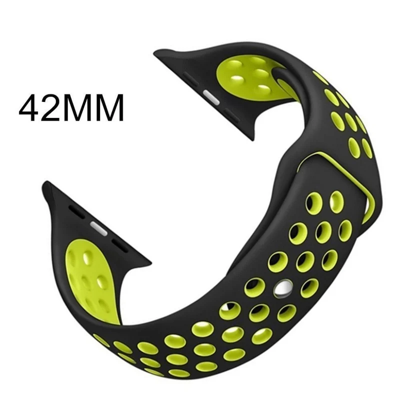 Modisch Apple Watch Series 1-3 38mm Silikon / TPU armband