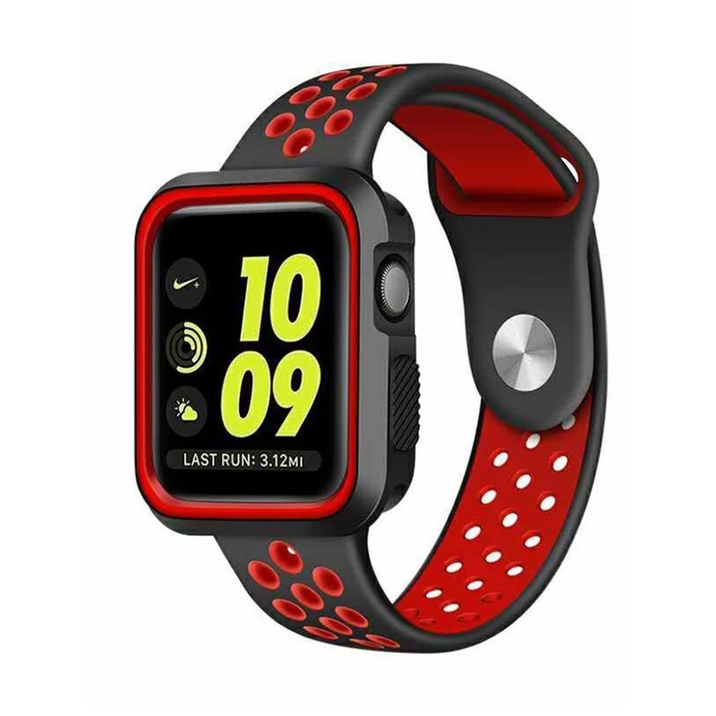 Modisch Apple Watch Series 1-3 38mm Silikon / TPU armband
