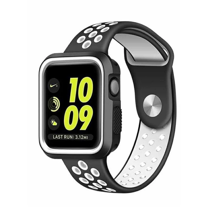 Modisch Apple Watch Series 1-3 38mm Silikon / TPU armband