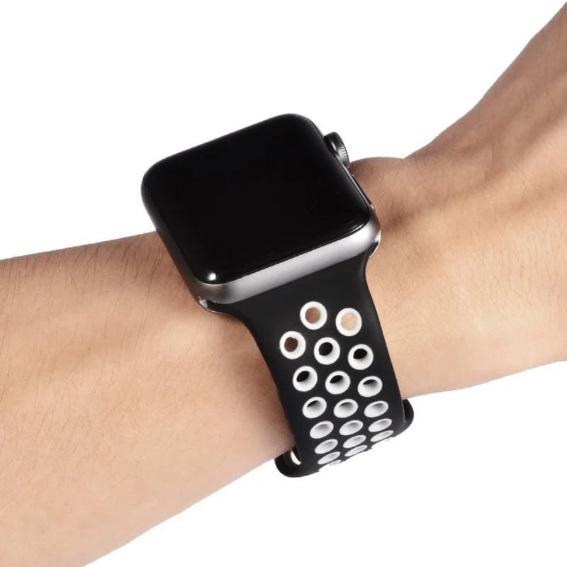 Modisch Apple Watch Series 1-3 38mm Silikon / TPU armband
