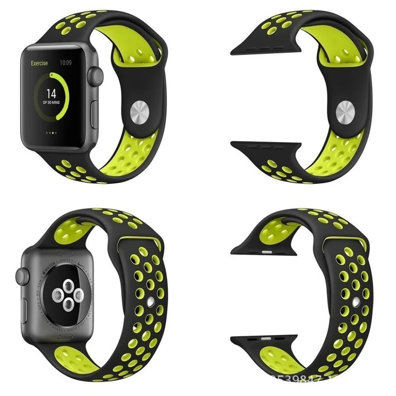 Exquisit Apple Watch Series 1-3 42mm Silikon / TPU armband