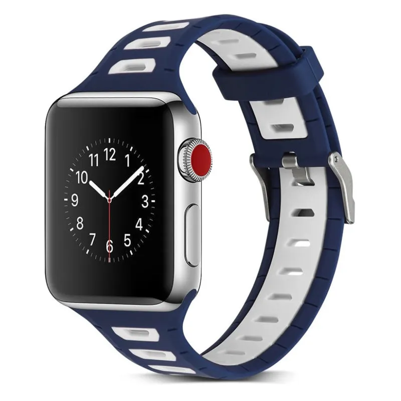 Exquisit Apple Watch Series 1-3 42mm Silikon / TPU armband