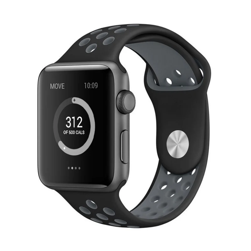 Exquisit Apple Watch Series 1-3 42mm Silikon / TPU armband