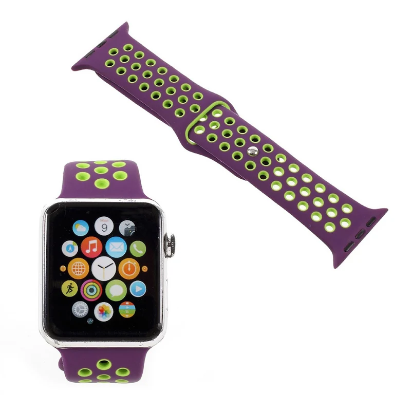 Wunderbar Apple Watch Series 1-3 42mm Silikon / TPU armband