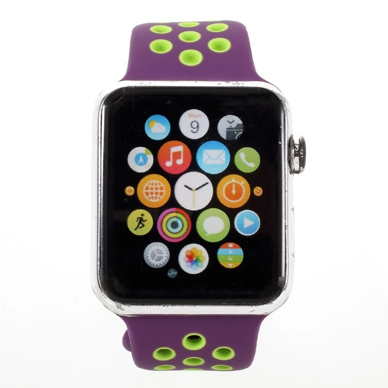 Wunderbar Apple Watch Series 1-3 42mm Silikon / TPU armband
