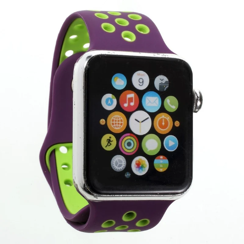 Wunderbar Apple Watch Series 1-3 42mm Silikon / TPU armband