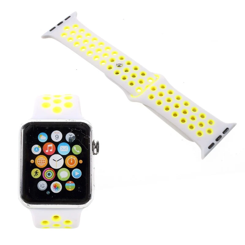Wunderbar Apple Watch Series 1-3 42mm Silikon / TPU armband
