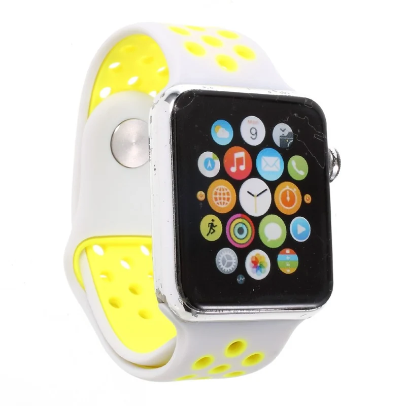 Wunderbar Apple Watch Series 1-3 42mm Silikon / TPU armband