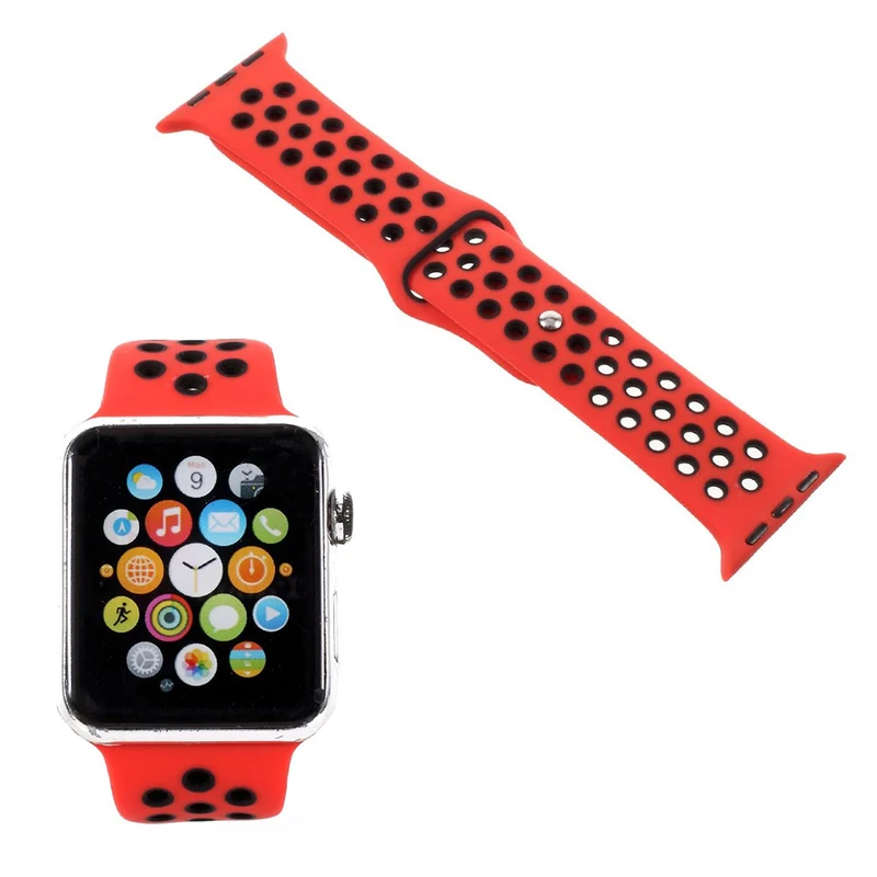 Wunderbar Apple Watch Series 1-3 42mm Silikon / TPU armband