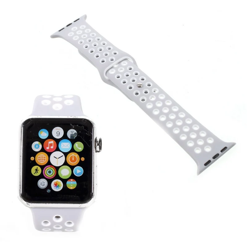 Wunderbar Apple Watch Series 1-3 42mm Silikon / TPU armband