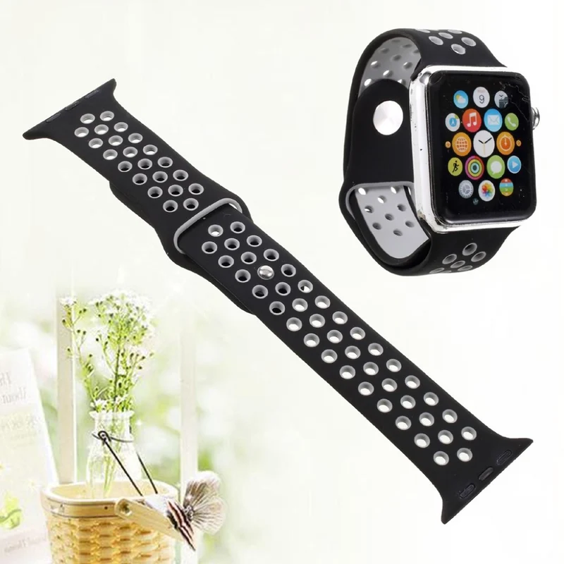 Wunderbar Apple Watch Series 1-3 42mm Silikon / TPU armband