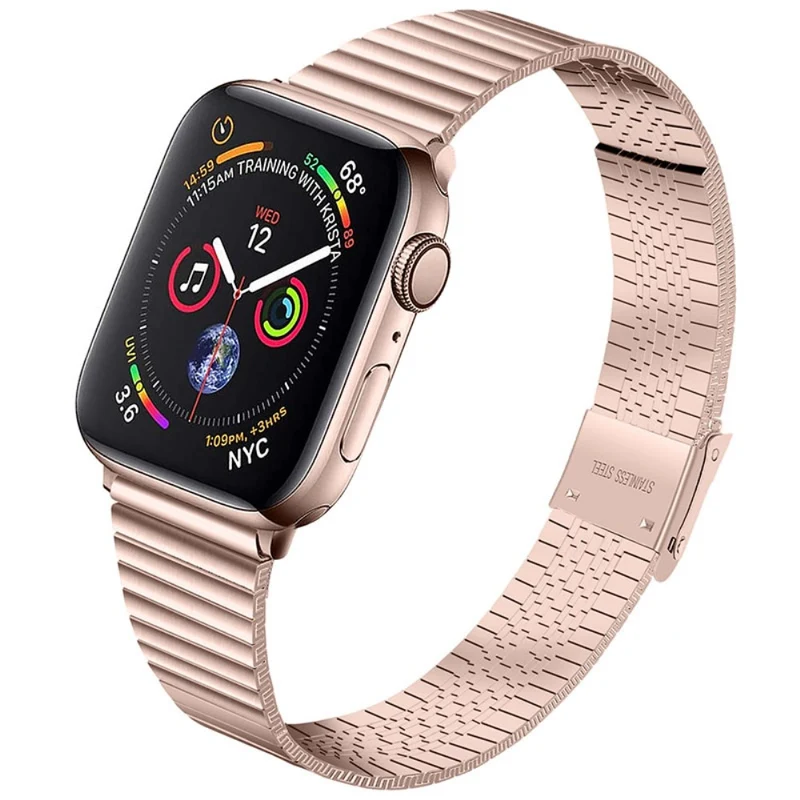 Absolut schön Apple Watch Series 7 45mm Metall armband