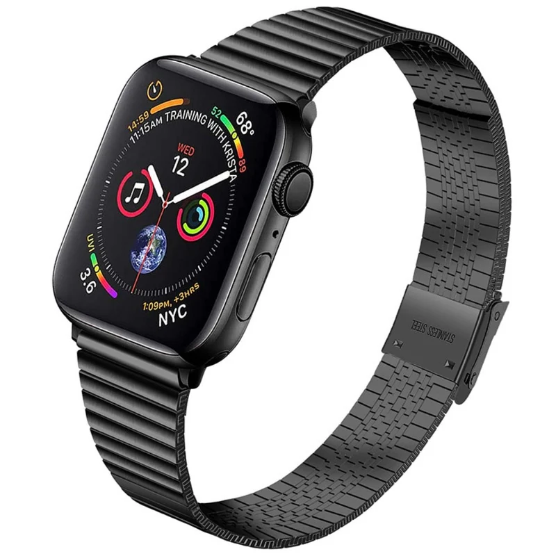 Absolut schön Apple Watch Series 7 45mm Metall armband