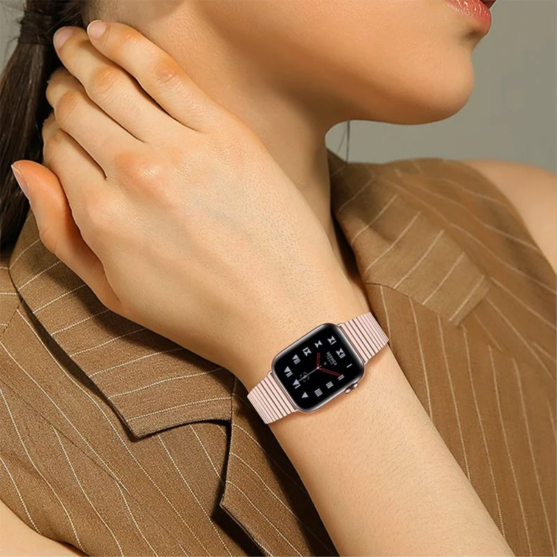 Absolut schön Apple Watch Series 7 45mm Metall armband