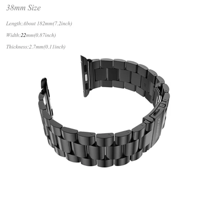 Dauerhaft Apple Watch Series 1-3 42mm Metall armband