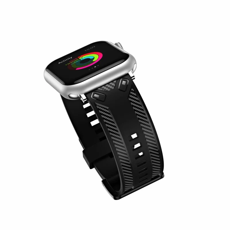 Modisch Apple Watch Series 7 41mm Silikon / TPU armband