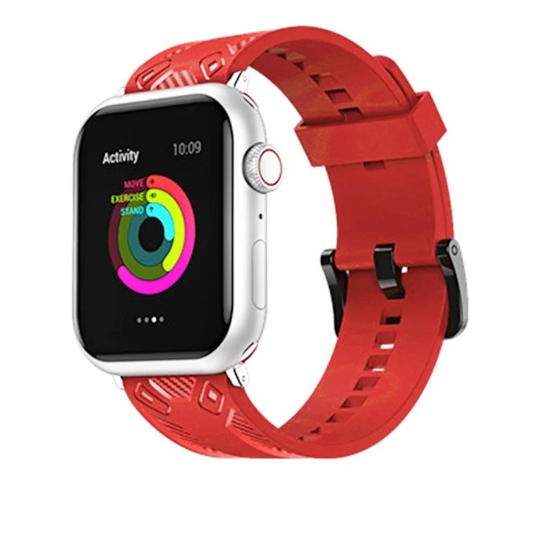 Modisch Apple Watch Series 7 41mm Silikon / TPU armband