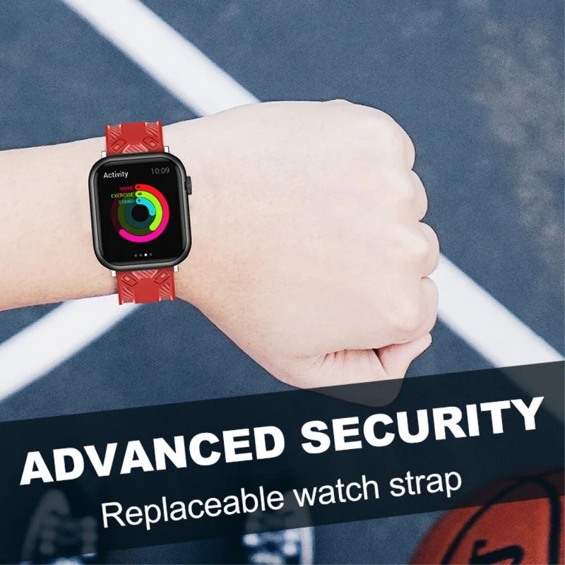 Modisch Apple Watch Series 7 41mm Silikon / TPU armband
