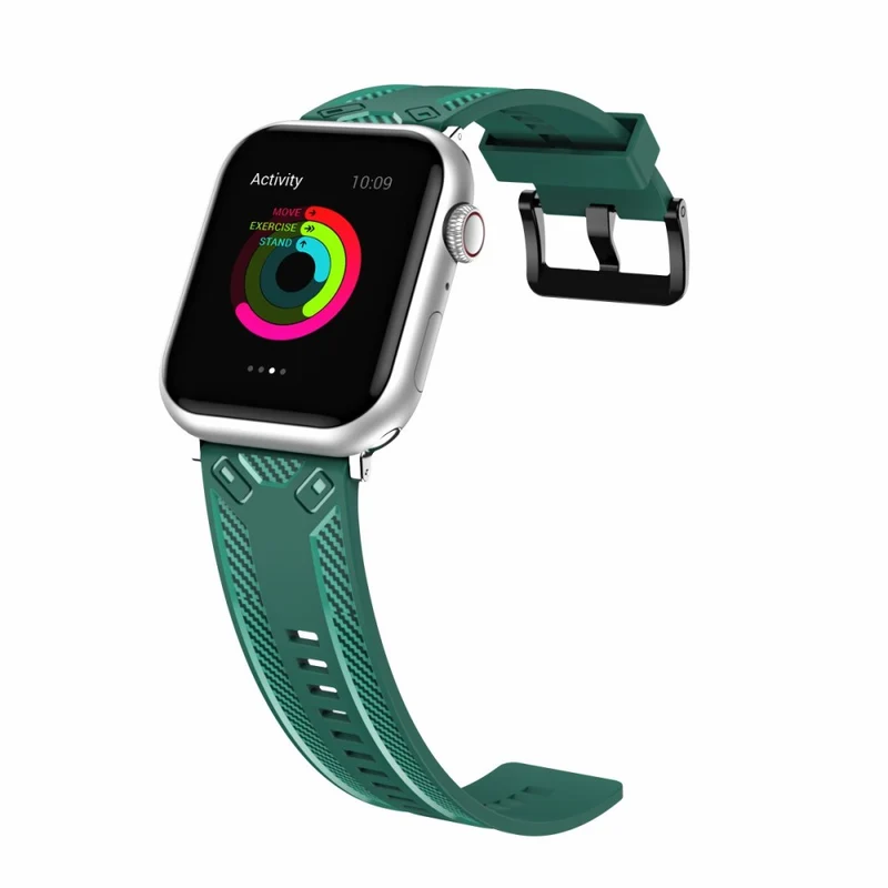 Modisch Apple Watch Series 7 41mm Silikon / TPU armband